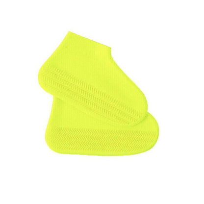 Shoe Cover Waterproof Silicone Non Slip Rain Water Rubber Foot Boot Overshoe M Size-8