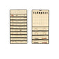 48 Pockets Jewelry Hanging Storage Organizer Holder Earring Display Pouch Bag