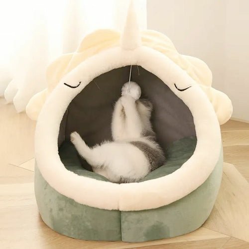 Adorable Dinosaur Pet House with Toy - UrbanNest Co