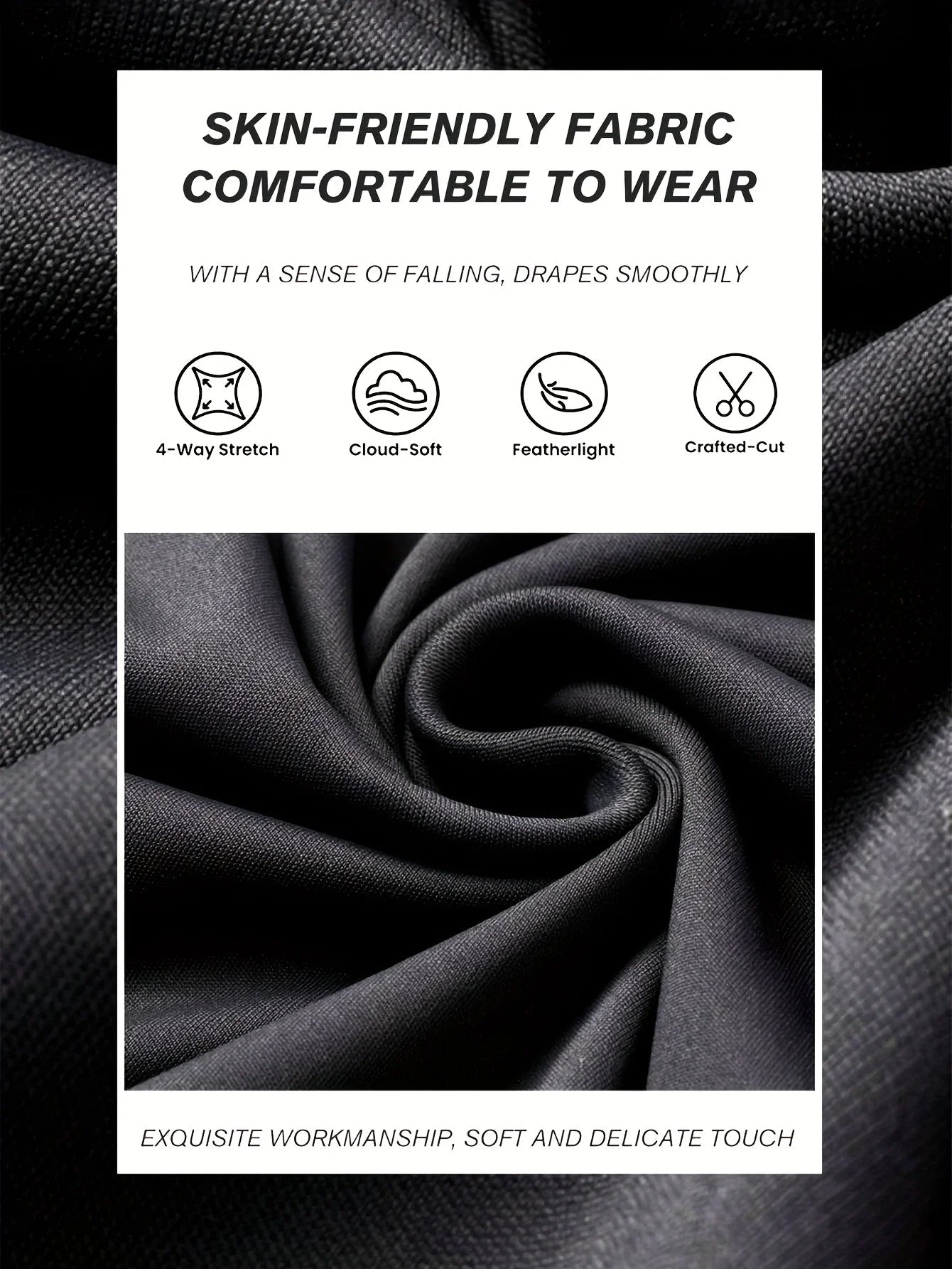Women's spring and summer high waisted tight fitting flared pants, slim leg long black pants, thin wide leg pants for slim women - UrbanNest Co