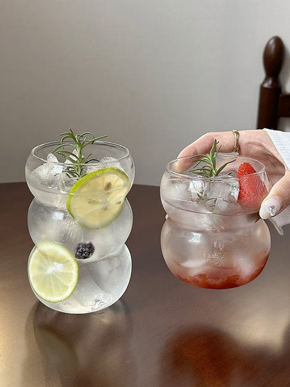 Bubble Shaped Glass Coffee Cups - UrbanNest Co