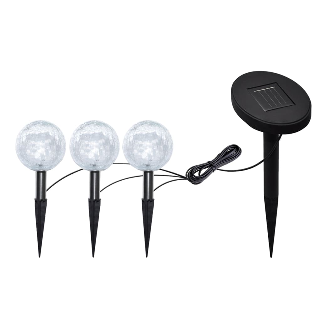 NNEVL Garden Lights 6 pcs LED with Spike Anchors & Solar Panels - UrbanNest Co
