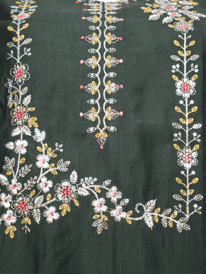 Cotton Kurti with Beautifully Embroidered Neckline - UrbanNest Co