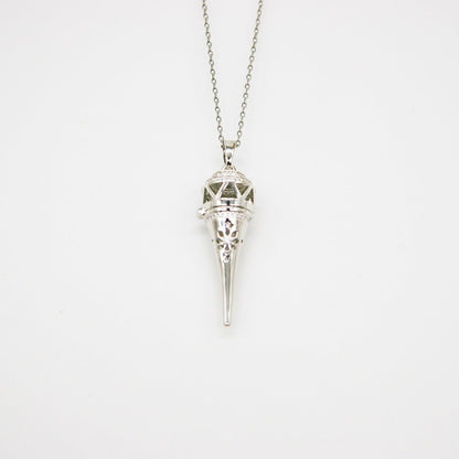 Cone Aroma Necklace | Energy & Healing Diffuser Jewelry — On - the - Go Scent Ritual - UrbanNest Co