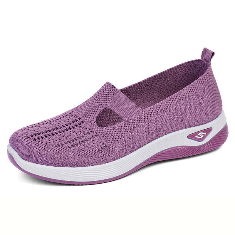 Flat Slip - On Casual Mesh Shoes for Women - UrbanNest Co