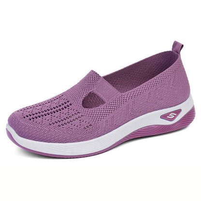 Flat Slip - On Casual Mesh Shoes for Women - UrbanNest Co