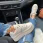 Casual Platform Women's Shoes Flat Womens Sneakers - UrbanNest Co