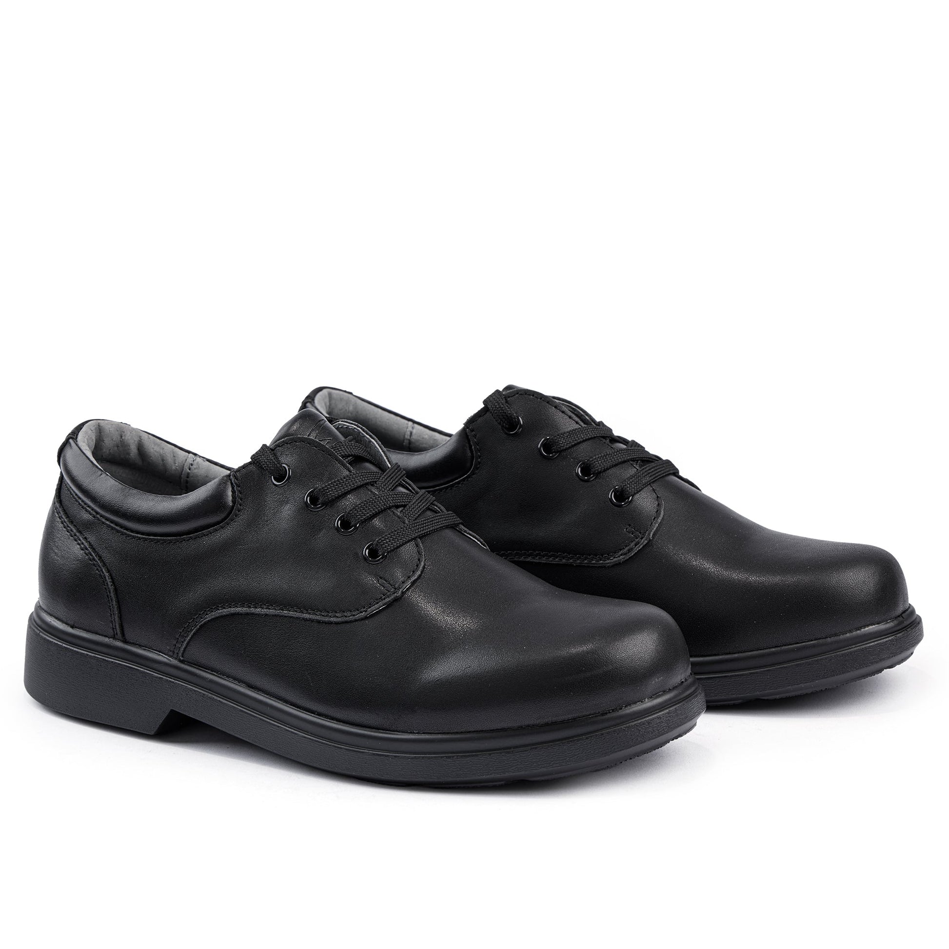 Class Junior Lace School Shoes - Black - UrbanNest Co