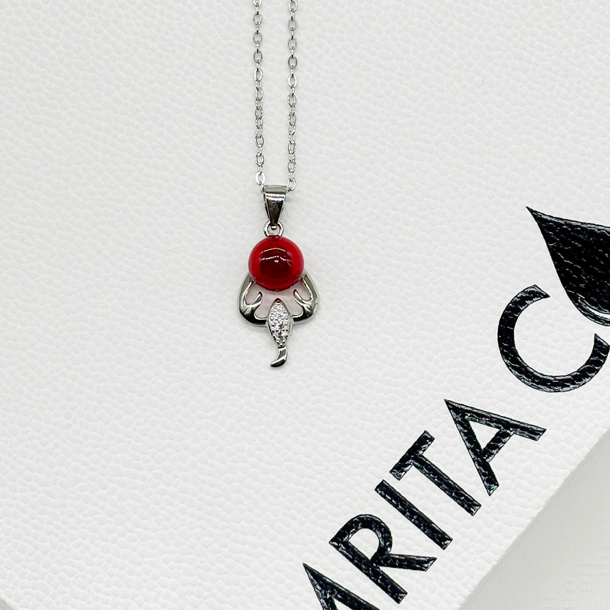 Sterling Silver Zodiac Aroma Necklace - Scorpius Oct - Nov | Perfect Birthday Gift | Energy & Healing | Diffuse on the go - UrbanNest Co