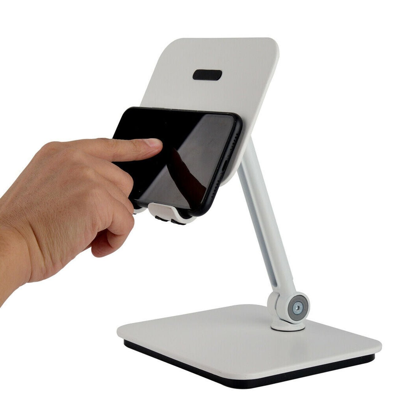 NNEDSZ Full Motion 3 in 1 Smartphone Tablet and Notebook Holder White - UrbanNest Co