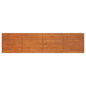 NNEVL Garden Raised Bed Rusty 320x40x77 cm Corten Steel - UrbanNest Co