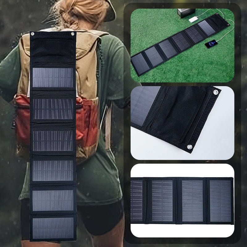 NNETM Foldable 60W Portable Solar Charging Panel - UrbanNest Co