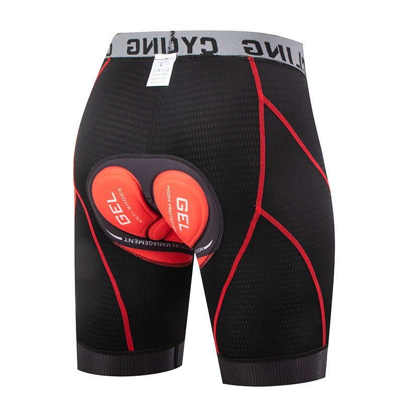 Cycling Shorts with Thick Silicone Padding, Breathable and High - Elastic Mountain and Road Bike Riding Pants - UrbanNest Co