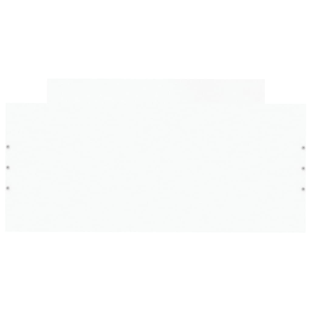 NNEVL Bed Frame White 92x187 cm Single Size Engineered Wood - UrbanNest Co