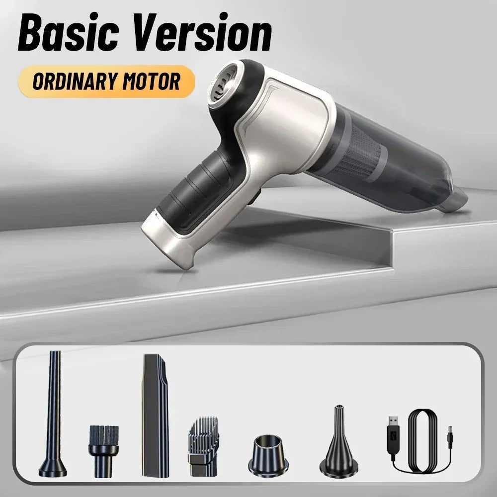 95000PA Car Vacuum Cleaner Wireless Powerful Cleaning Machine Auto Robot Car Accessories Home Appliance Strong Suction As Gift - UrbanNest Co