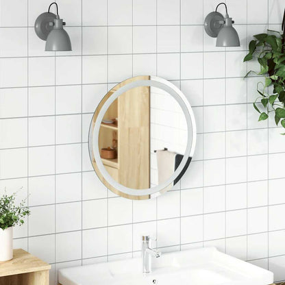 NNEVL LED Bathroom Mirror 50 cm Round - UrbanNest Co