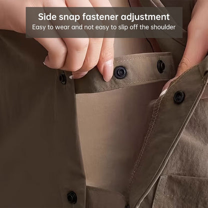 Double - Sided Waterproof Kitchen Apron – Adjustable Unisex Chef Apron, Pure Color Household Cooking Workwear - UrbanNest Co
