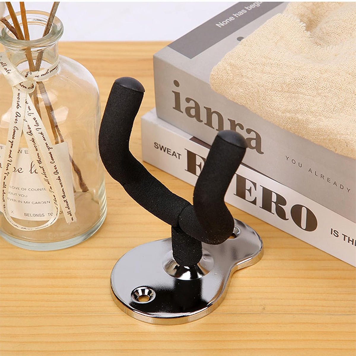 2PCS Guitar Wall Hanger Hook Holder Stand for Bass Ukulele Instrument Storage - UrbanNest Co