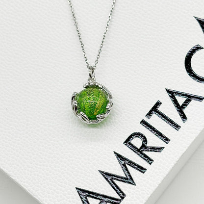 Planet Murano Aroma Necklace - Aurum Verdant | Energy & Healing | Diffuse on the go - UrbanNest Co