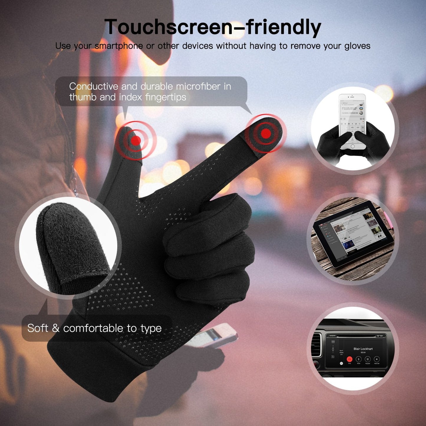 Lightweight Running Gloves - UrbanNest Co