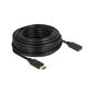 Delock DisplayPort 1.2 M/F video jelkábel hosszabbító 15m fekete - UrbanNest Co