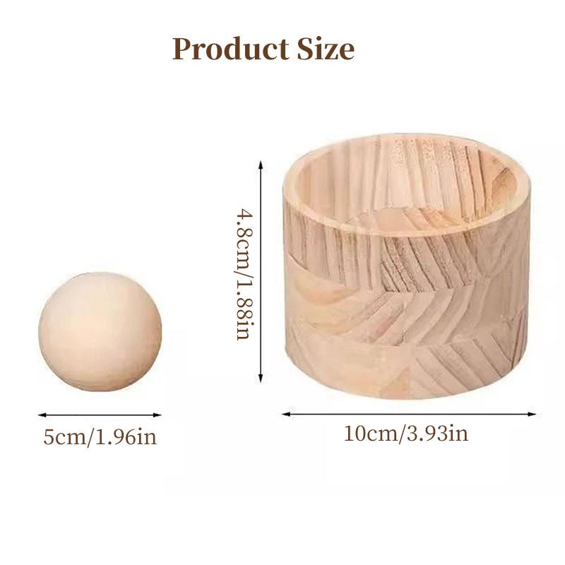 Hand - Held Wood Dumpling Maker Press - Quick Dough Wrapper Tool for Dumplings, Empanadas, Pierogi, and Hand Pies - UrbanNest Co