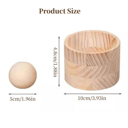 Hand - Held Wood Dumpling Maker Press - Quick Dough Wrapper Tool for Dumplings, Empanadas, Pierogi, and Hand Pies - UrbanNest Co