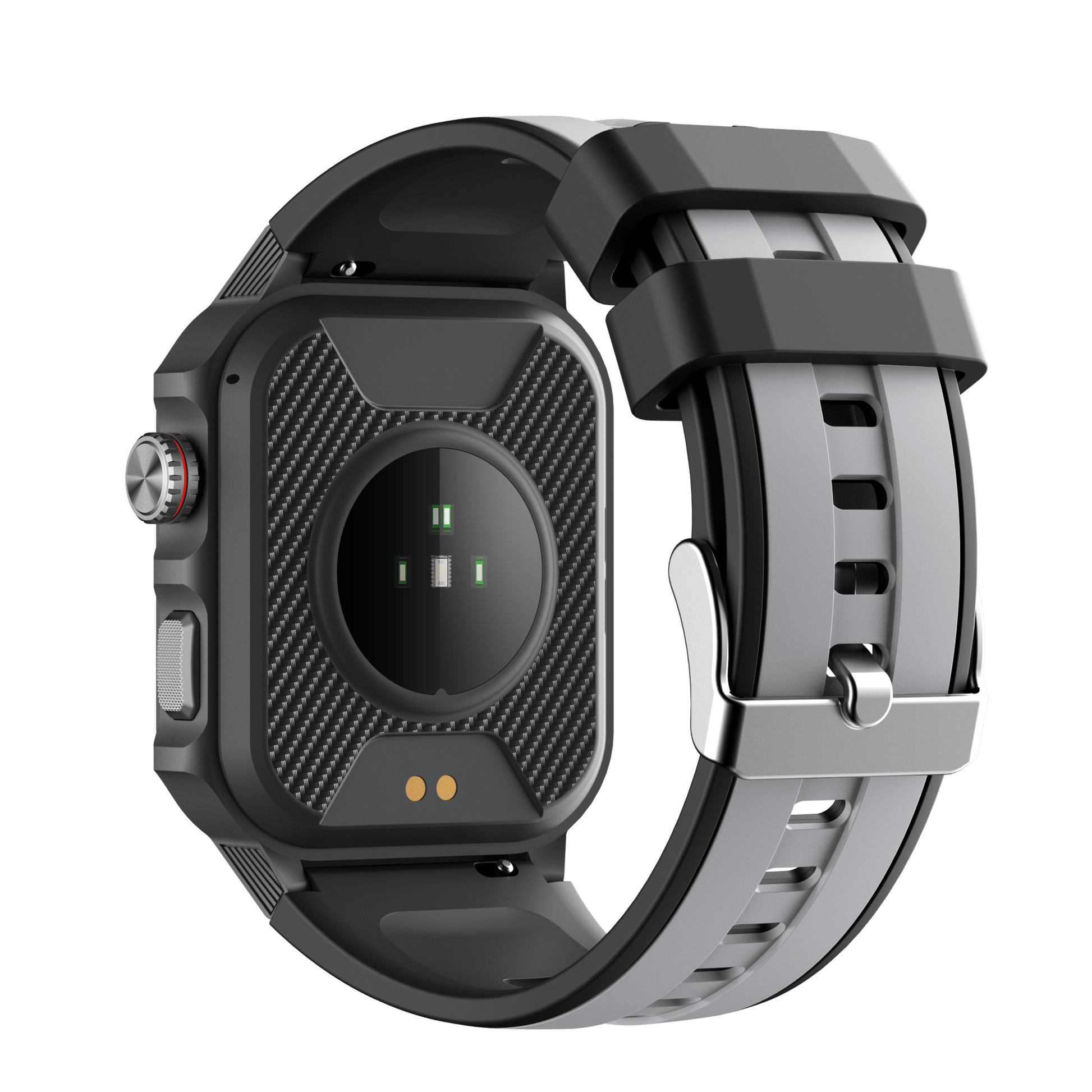 Rugged Smartwatch for Men 3ATM Waterproof Smartwatch 1.96 inch screen for Android and iOS Phones Fitness Tracker Watch with 100+ Sports Modes - UrbanNest Co