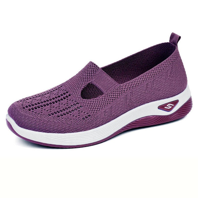 Flat Slip - On Casual Mesh Shoes for Women - UrbanNest Co