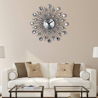 Living Room Decoration Clock Simple Wall Clock Art Electronic Clock - UrbanNest Co