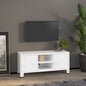NNEVL Industrial TV Cabinet White 105x35x42 cm Metal - UrbanNest Co