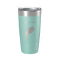 Swan Lake Map Tumbler Travel Mug Insulated Laser Engraved Coffee Cup Maine 20 oz - UrbanNest Co