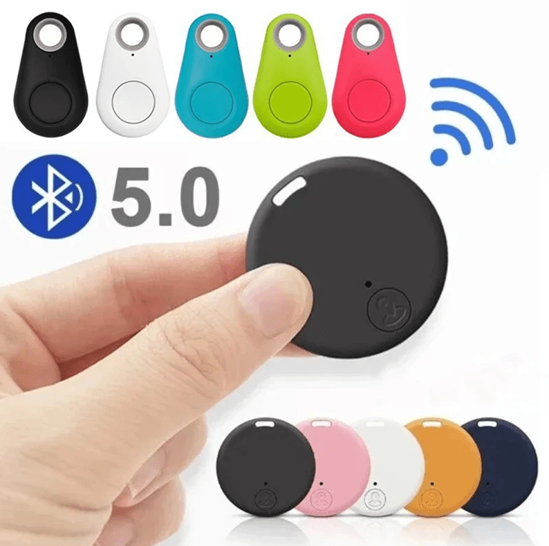Mini GPS Locator AntiLost Alarm Wallet Keychain Smart Tag Bluetooth - Compatible Tracer Keychain Dog Pet Child Tracker Key Finder - UrbanNest Co