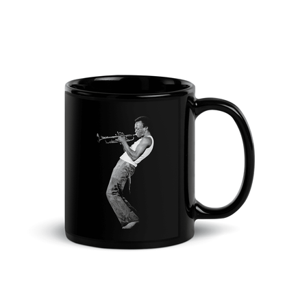 Miles Davis Playing his Trumpet Artwork Mug - UrbanNest Co