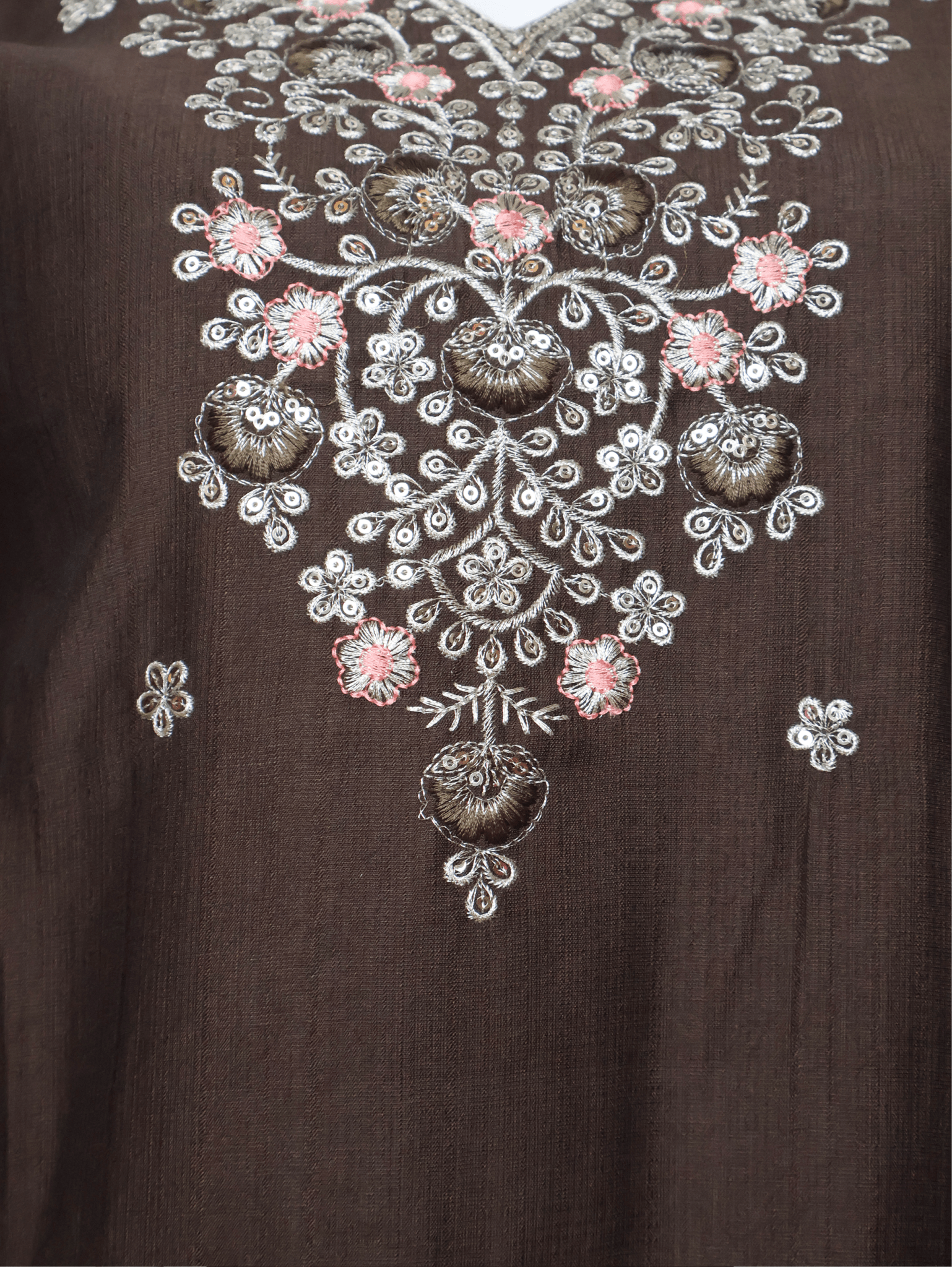Cotton Kurti with Beautifully Embroidered Neckline - UrbanNest Co