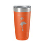 Sparks Lake Map Tumbler Travel Mug Insulated Laser Engraved Coffee Cup Oregon 20 oz - UrbanNest Co