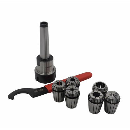 6 pc ER25 MT2 M10 Drawbar Precision Spring Collet Set - UrbanNest Co
