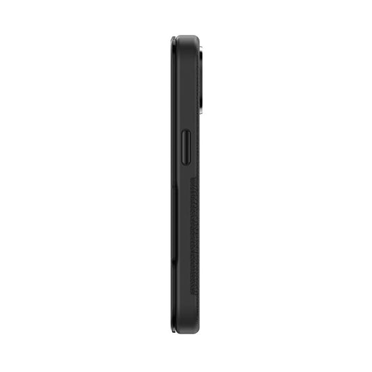 NNEDSZ EFM Monaco E - leather Wallet Case Armour With D3O Plus Suits Iphone 15 (6.1") - Black/Space Grey - UrbanNest Co