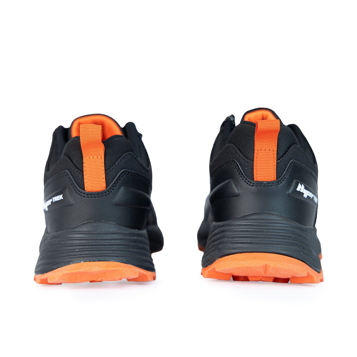 Alpine Mens Trail Shoe - Black/Orange - UrbanNest Co