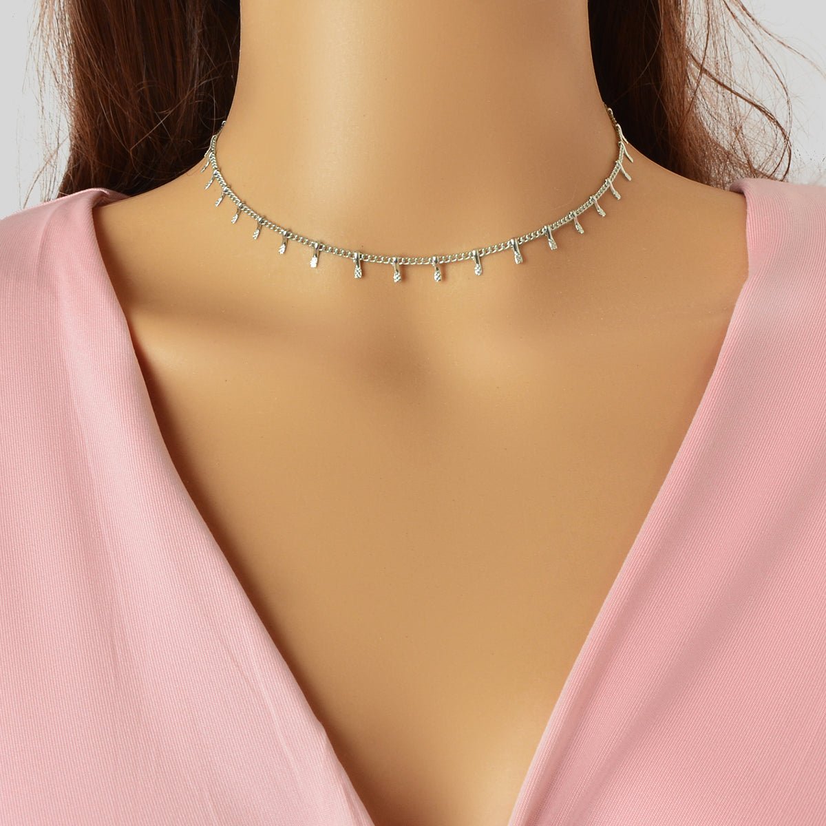 Classic Dainty Thin Charm Choker Gold Short Chain Necklaces Minimalist Jewellery - UrbanNest Co