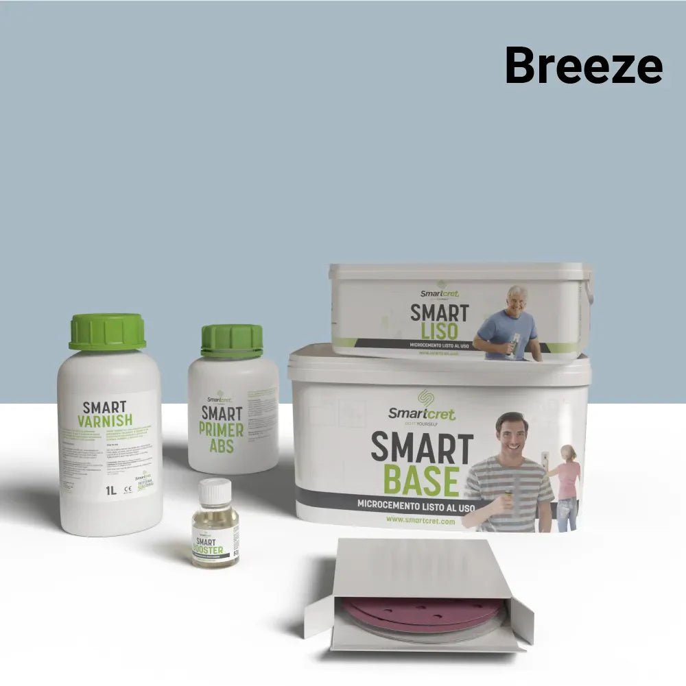 Kit microcemento para paredes de baño de pladur o yeso de 4 m² - UrbanNest Co
