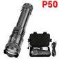 Ultra Bright P50 LED Flashlight Tactical EDC Zoomable Handheld Torch Emergency Spotlight 14500 18650 Battery - UrbanNest Co