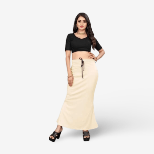 Lycra Saree Shapewear Petticoat for Women by Shreekama - UrbanNest Co