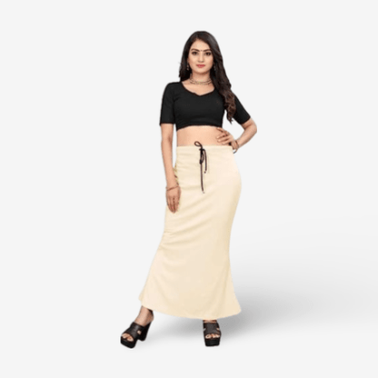 Lycra Saree Shapewear Petticoat for Women by Shreekama - UrbanNest Co