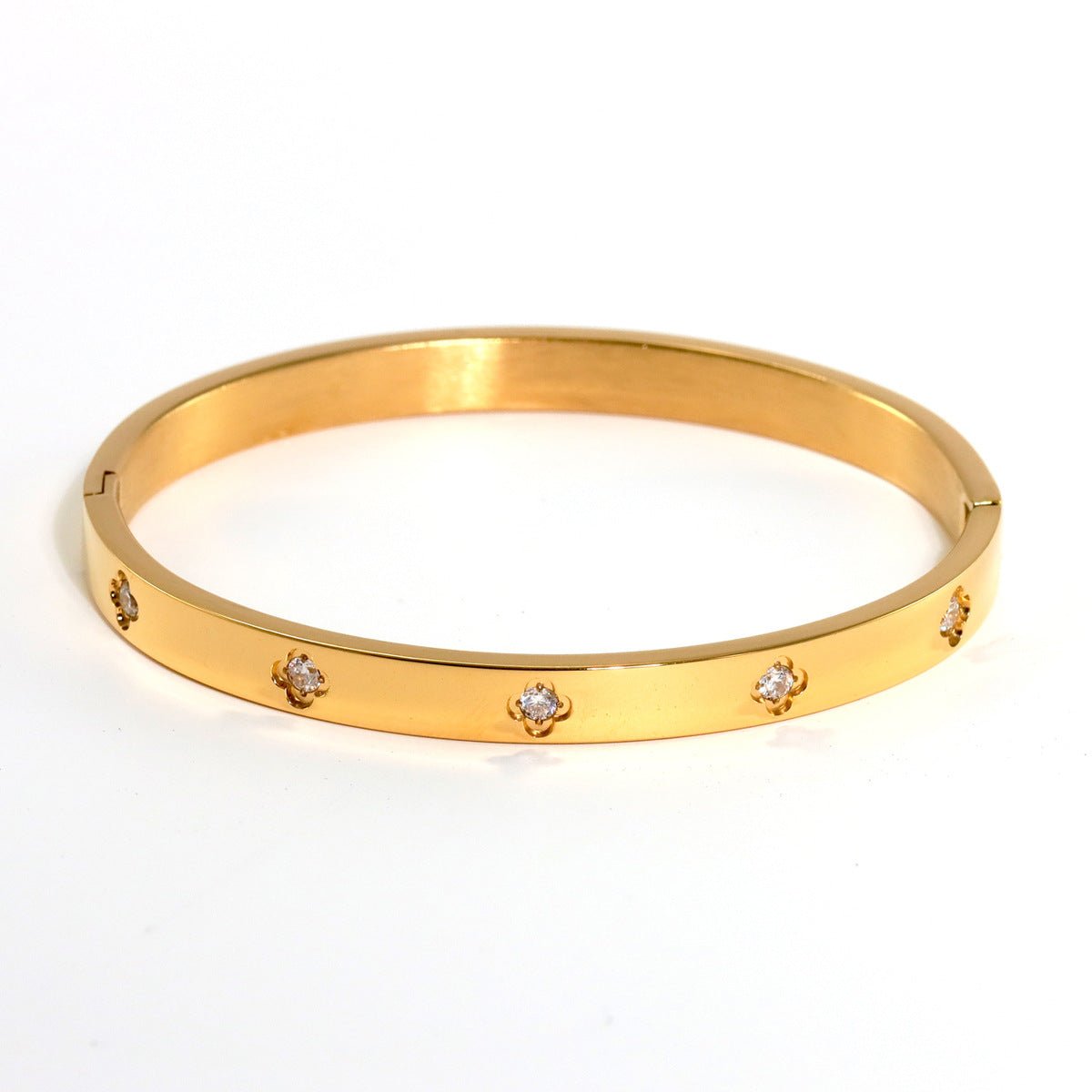 The 18K heart - shaped hexagram bracelet is suitable for women to wear daily - UrbanNest Co