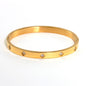 The 18K heart - shaped hexagram bracelet is suitable for women to wear daily - UrbanNest Co