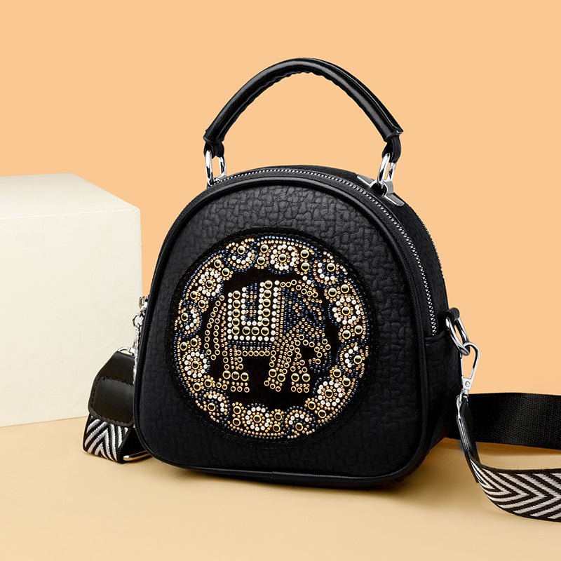 Women's Bag Multi - layer Large Capacity Vintage Shoulder Crossbody Bag Casual Commute Versatile Tote Bag - UrbanNest Co