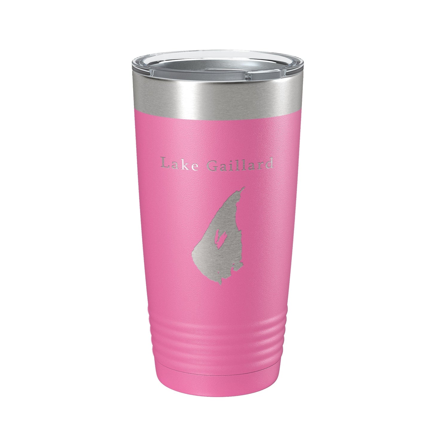 Lake Gaillard Map Tumbler Travel Mug Insulated Laser Engraved Coffee Cup Connecticut 20 oz - UrbanNest Co