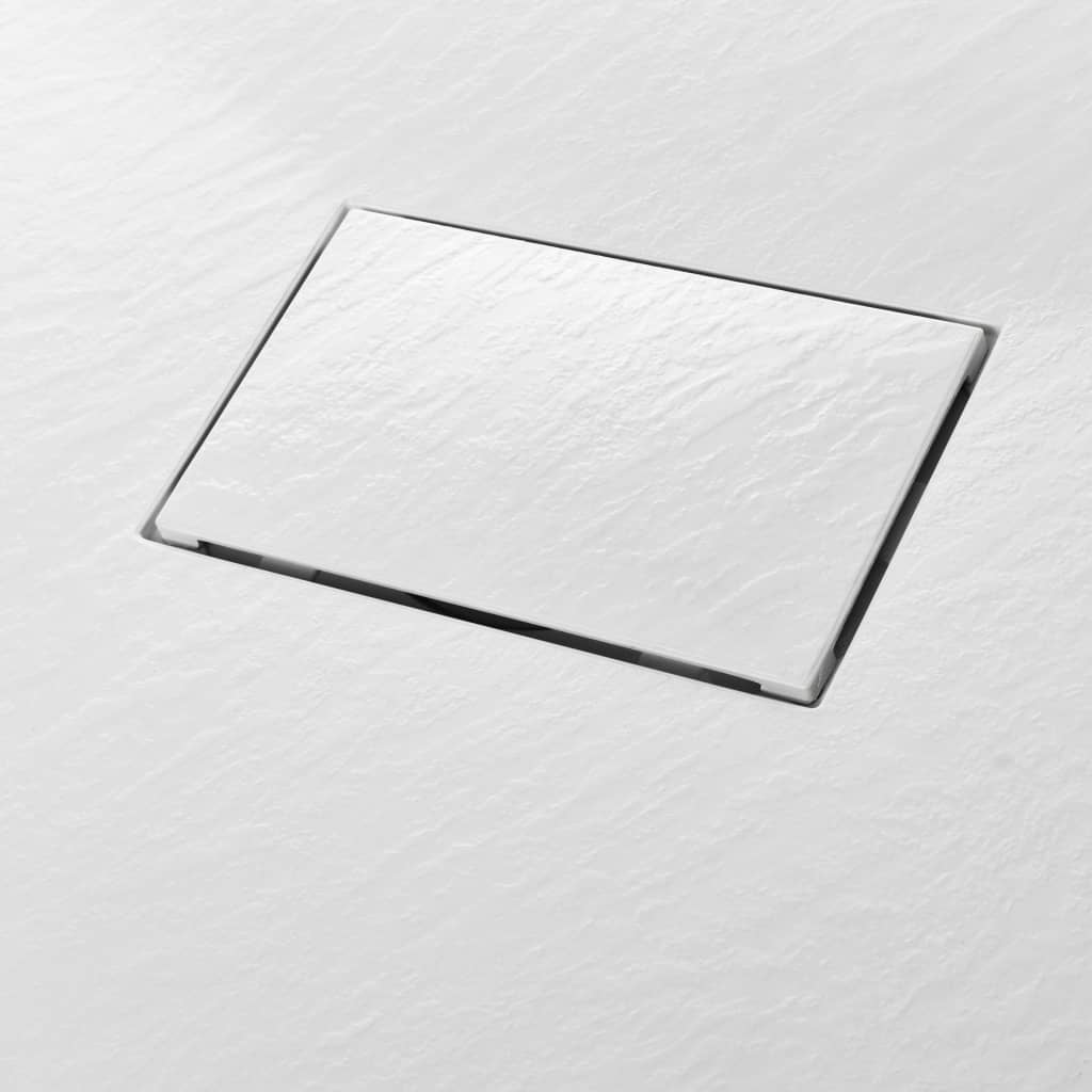 NNEVL Shower Base Tray SMC White 90x90 cm - UrbanNest Co
