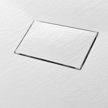 NNEVL Shower Base Tray SMC White 90x90 cm - UrbanNest Co